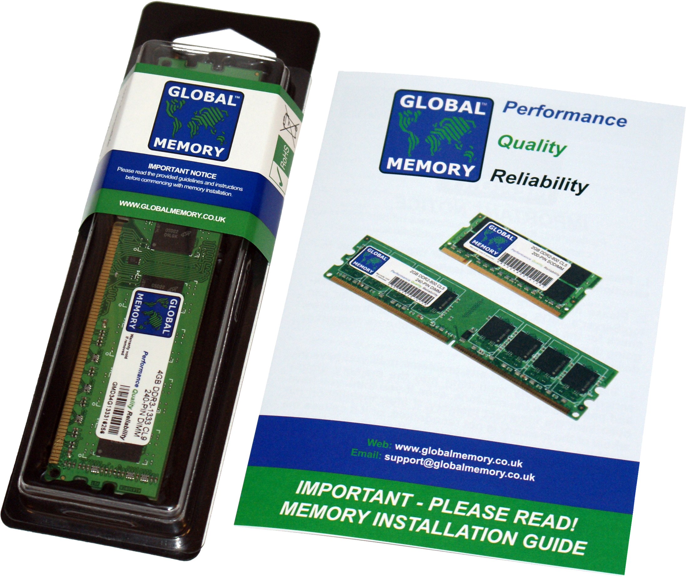 4GB DDR4 2400MHz PC4-19200 288-PIN DIMM MEMORY RAM FOR ADVENT PC DESKTOPS